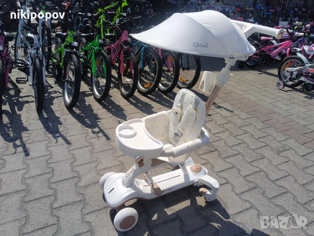 BYOX Детска тротинетка Cornet 6в1 бял, снимка 2 - Скутери и тротинетки - 53564029