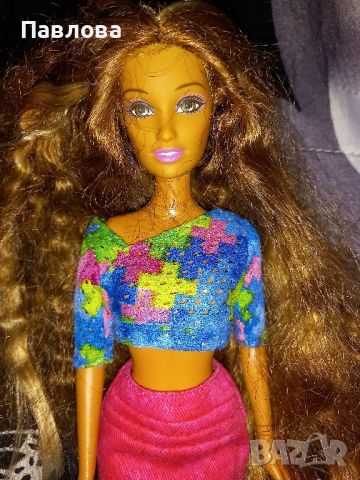 Барби с дълга коса , снимка 1 - Кукли - 45717249