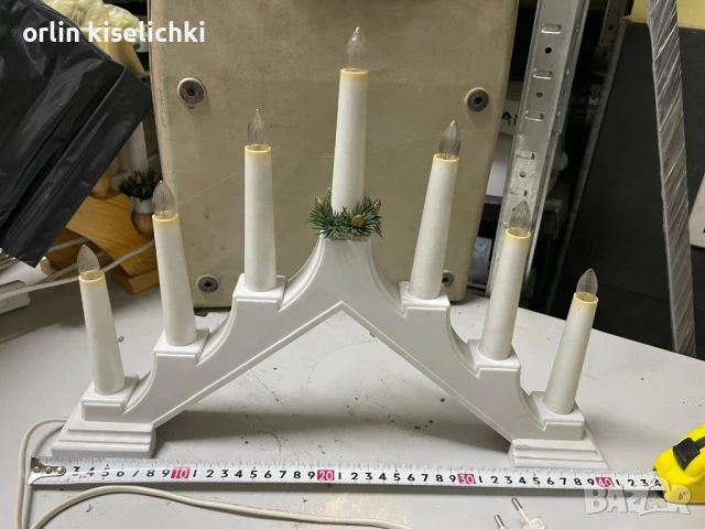 Коледна свещник 