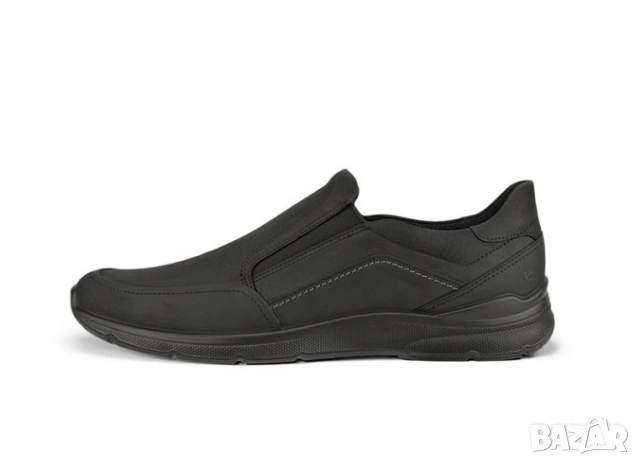 ECCO Irving номер 44 обувки без връзки от набук, снимка 4 - Спортно елегантни обувки - 53803823