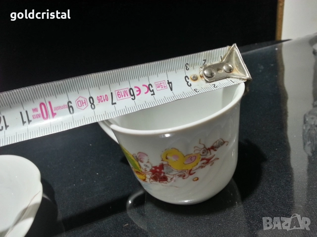 Стар български порцелан детски комплект , снимка 9 - Колекции - 16009289