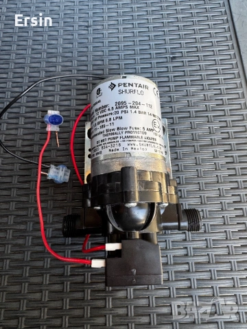 Водна помпа Shurflo 20 PSI 12V  , снимка 10 - Къмпинг мебели - 53696011