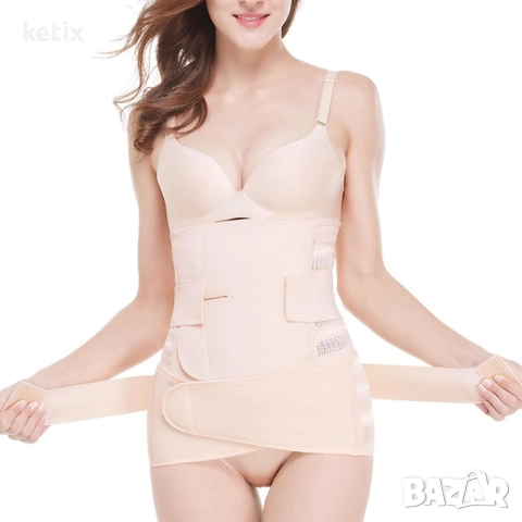 3 в 1 колан корсет за корем след раждане,размер L, снимка 2 - Корсети, колани и коректори - 52973055