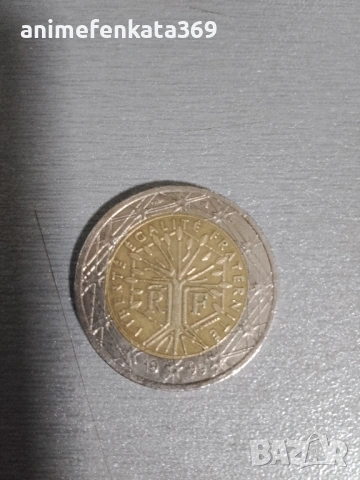 2 евро франция 1999, снимка 3 - Нумизматика и бонистика - 53917079
