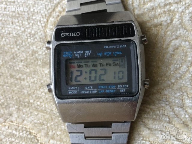 ретро LCD "SEIKO" ALARM CHRONOGRAPH - A159 - 5019 - JAPAN - 1970/78г., снимка 4 - Антикварни и старинни предмети - 46005805