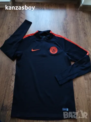 Manchester City Training Shirt Drill Top - страхотна футболна блуза С, снимка 6 - Спортни дрехи, екипи - 48882988