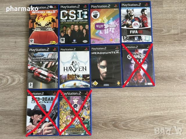 Playstation 2 PS2 игри няколко заглавия, снимка 1 - PlayStation конзоли - 44159752