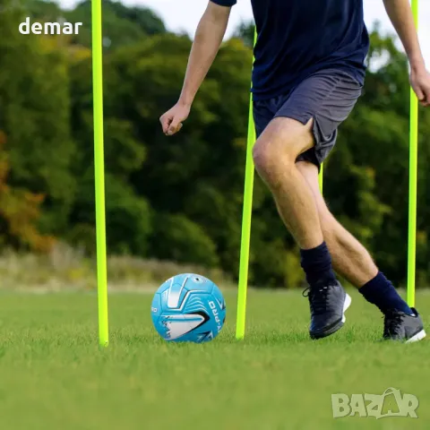 Hy-Pro Agility тренировъчна щека - сгъваема, 8 броя с шип, чанта за носене, снимка 2 - Футбол - 49859817