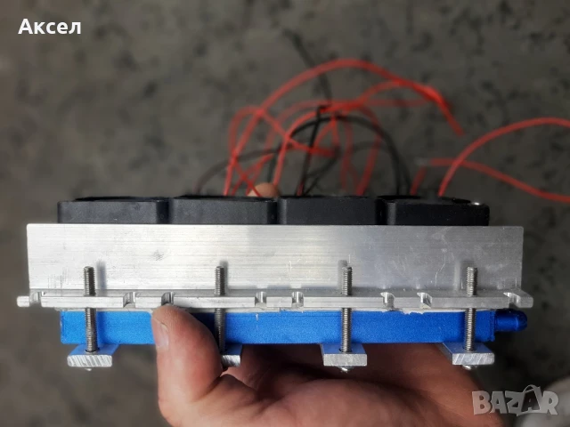 Водно охлаждане с пелтие.