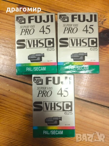 FUJI SUPER VHS PRO 45 S VHS C, снимка 2 - Камери - 50520188