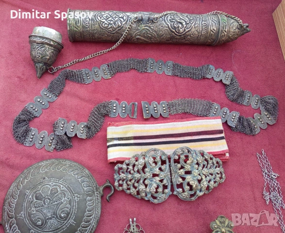 Възрожденски Накити Пафта Висулка Мощехранителница Муска, снимка 8 - Антикварни и старинни предмети - 53054921