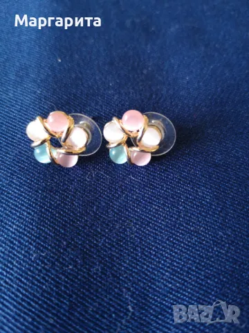 обеци различна форма и различни материали, снимка 4 - Обеци - 49961830