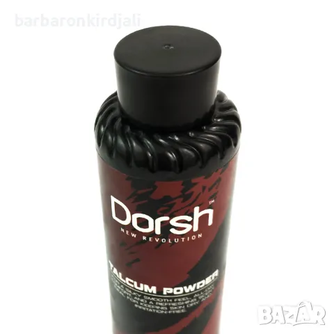 Талк пудра DORSH TALCUM POWDER for barbers, снимка 2 - Козметични уреди - 48997737