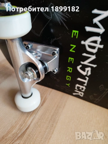 Скейтборд Monster, снимка 6 - Скейтборд, ховърборд, уейвборд - 54012850