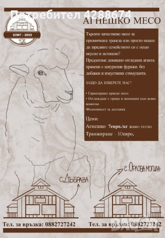 Агне/ Агнета за Великден и Гергьовден