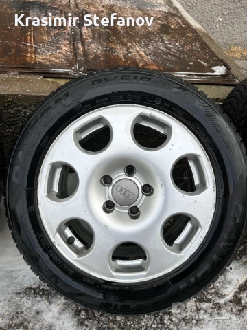 205/60/16 4бр Алуминиеви джанти с зимни гуми, снимка 5 - Гуми и джанти - 51622857
