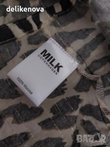 MILK Copenhagen Size M-L 100% фина вискоза, снимка 4 - Ризи - 46799890