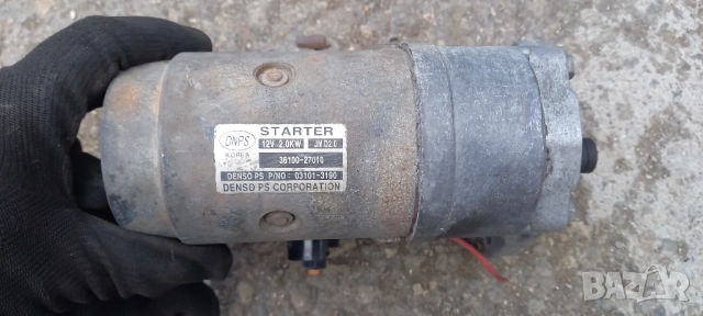 Стартер за Hyundai Santa Fe II 2.2 CRDI, снимка 2 - Части - 51950085