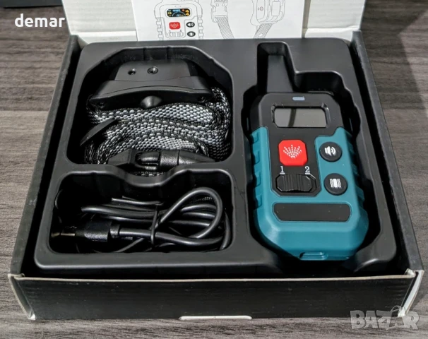 No Shock Safe Нашийник против лай за обучение на кучета с дистанционно управление 300 м обхват, снимка 10 - За кучета - 44976400