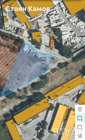 Продавам промишлен парцел град Пловдив