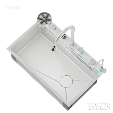 Бяла кухненска мивка с опция за пълно персонализиране, снимка 5 - Мивки - 50965457