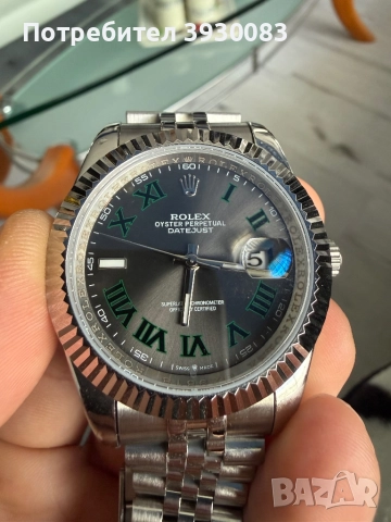 Часовник Rolex datejust 41mm, снимка 4 - Мъжки - 52359693