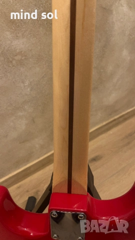 Fender Japan Stratocaster Red ST-460M 1994 with Custom pickups, снимка 12 - Китари - 53691033