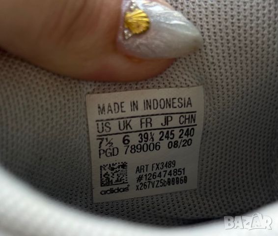 Adidas Court Bold — номер 39 1/3, снимка 6 - Маратонки - 46183323