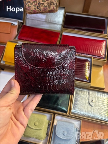 Портмоне от естествена кожа