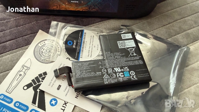 Steam Deck LCD 512GB мат екран+hall effect стикове+нова батерия+хард кейс, снимка 6 - Геймърски - 52673520