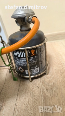 Weber Q 1000 газово барбекю 2.6 kW,  черно , снимка 16 - Газови котлони - 54198412