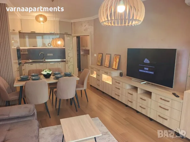 Луксозен двустаен апартамент Лунна светлина в Чайка до Морската градина, снимка 7 - Квартири, нощувки - 50186273