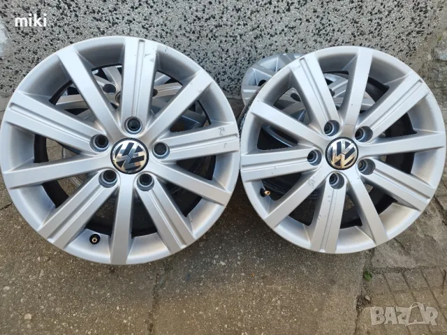 15цола 5*112-VW-Golf-Passat-Touran-Caddy-Jetta-Sharan и Polo, снимка 1 - Гуми и джанти - 47914552