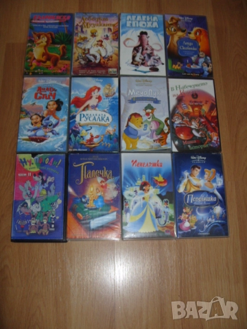 Анимации на Видеокасети VHS, снимка 3 - Анимации - 51676797