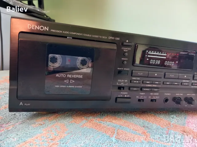 DENON DRW-580 CASSETTE DECK , снимка 5 - Декове - 48302562