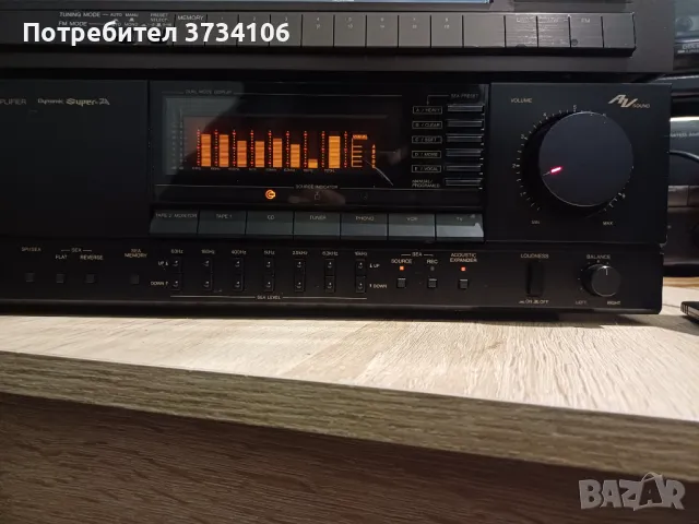 JVC AX-RX551BK,  KD-W110,  T-X200LB,  XL-V221BK , снимка 6 - Аудиосистеми - 49500083