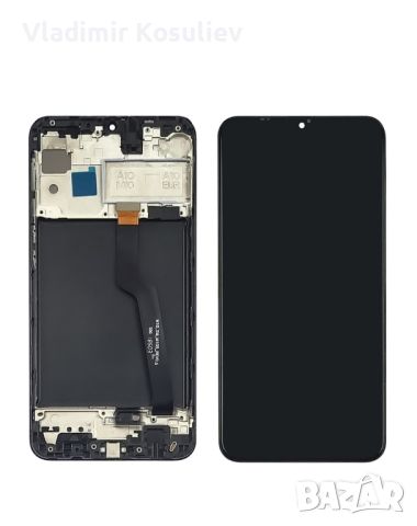 Samsung a10 дисплей с рамка , снимка 1 - Резервни части за телефони - 46008172