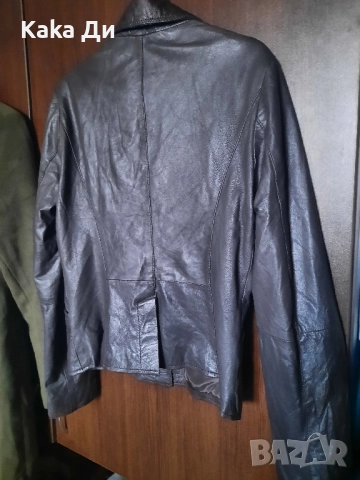 Дамско сако естествена кожа, снимка 3 - Якета - 52503486