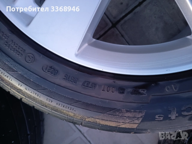 Джанти Audi Q5 19" 5x112 с гуми 235/55/19 CONTINENTAL Ауди 5х112 Q5 Q7 Q8 A8, снимка 8 - Гуми и джанти - 53660548