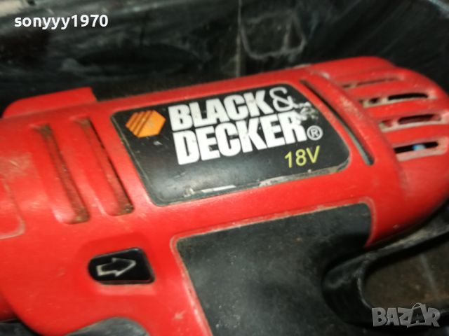 BLACK DECKER-КУФАР КОМПЛЕКТ 0906240742, снимка 4 - Винтоверти - 46122873