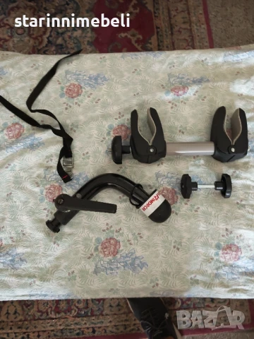 Италиански багажник за 4 велосипеда за теглич , снимка 10 - Аксесоари и консумативи - 51287600