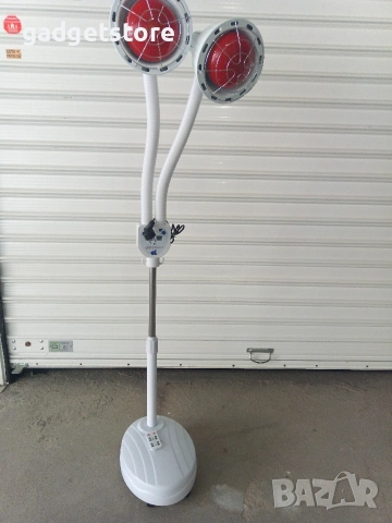 Двуглава лампа за инфрачервена терапия, регулируема