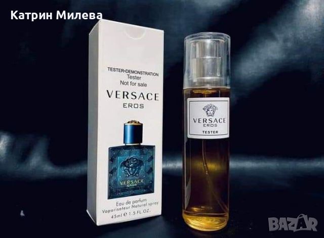 Versace Eros 45 ml EDP - ТЕСТЕР за мъже, снимка 1 - Мъжки парфюми - 45278263