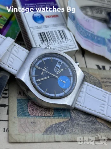 Часовник seiko 6139-8020 chronograph , снимка 10 - Мъжки - 50429804
