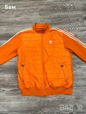 Оригинално мъжко хибридно яке Adidas Originals размер ХЛ , снимка 1 - Якета - 48199935