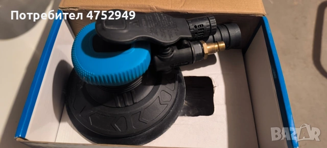 Ексцентършлайф пневматичен 150mm , снимка 2 - Автотенекеджийски и автобояджийски - 53683796