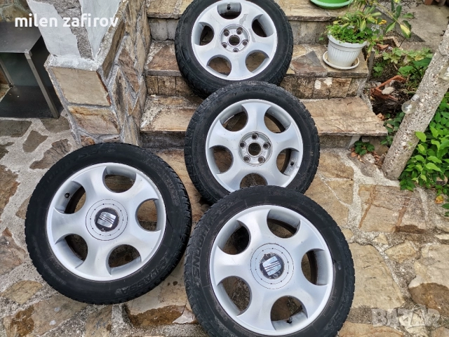 лети джанти с гуми за сеат алхамбра шаран 5x112 16ц