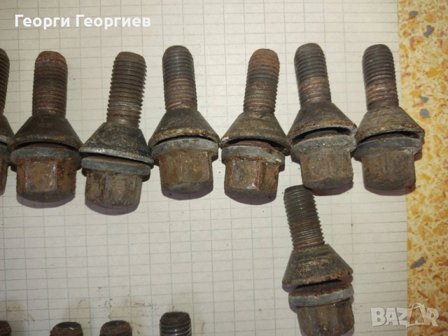 20 броя болтове за джанти от за opel/сааб М12/1.5, снимка 5 - Гуми и джанти - 53054681