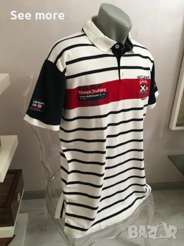 Paul&Shark Yachting Made in Italy мъжка блуза 3XL, снимка 2 - Тениски - 53614209