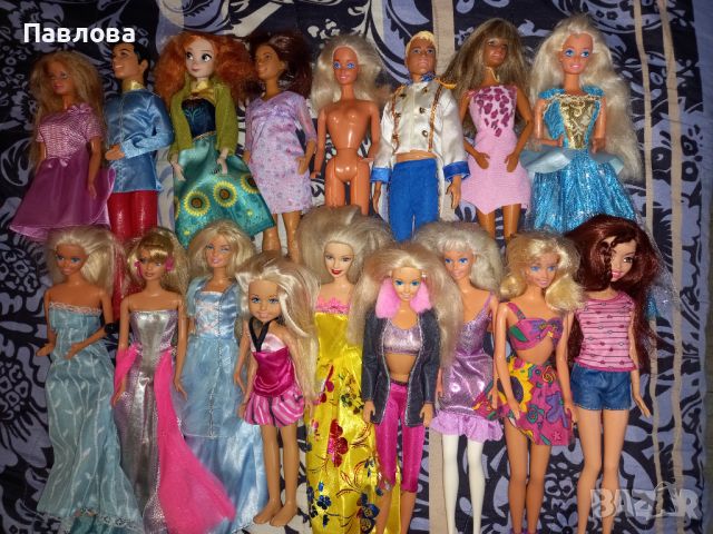 Голяма лична колекция от кукли барби